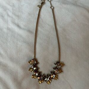 Banana Republic Gold and Silver Statement Necklace